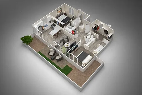 Floor plan B1