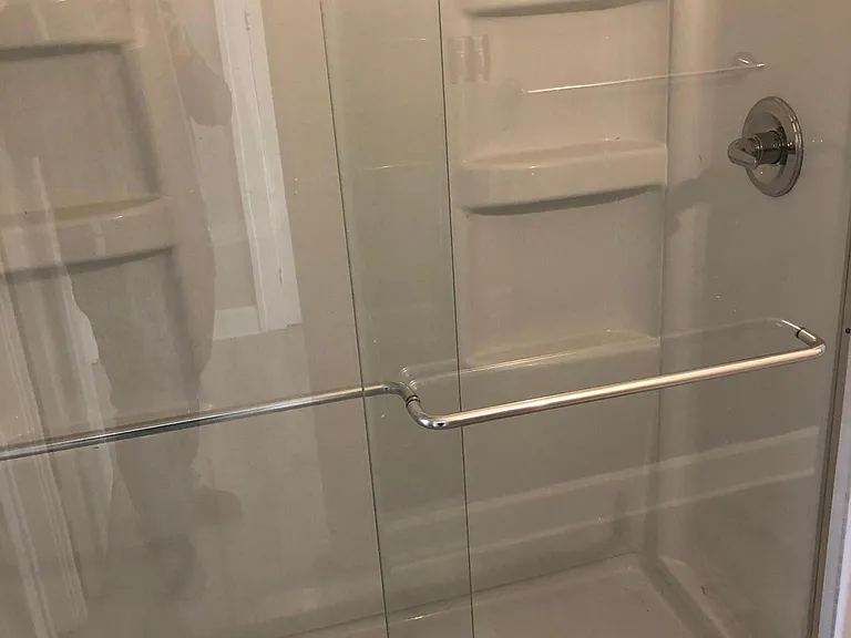 Large walk in shower