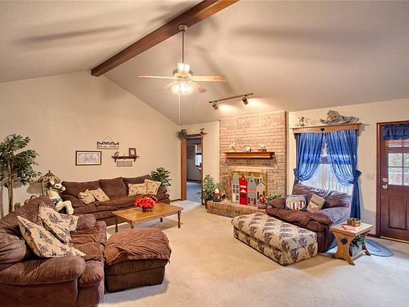 living room, fire place/so