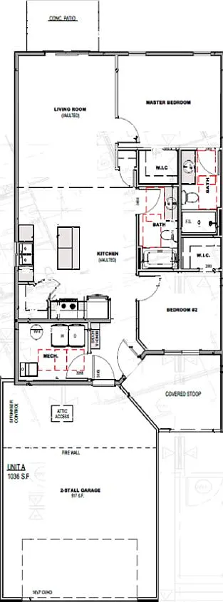New Construction 2 bed 1 bath Townhome — Photo 2