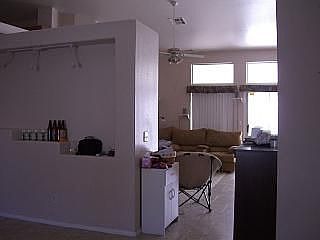 Entry through Living Room to Family Room