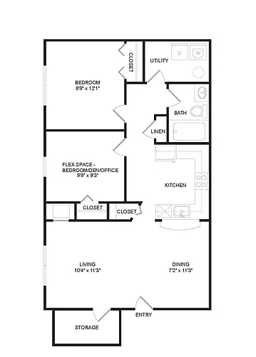 Floor plan B1S