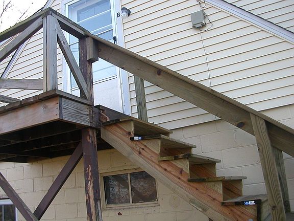 back entrance unit B