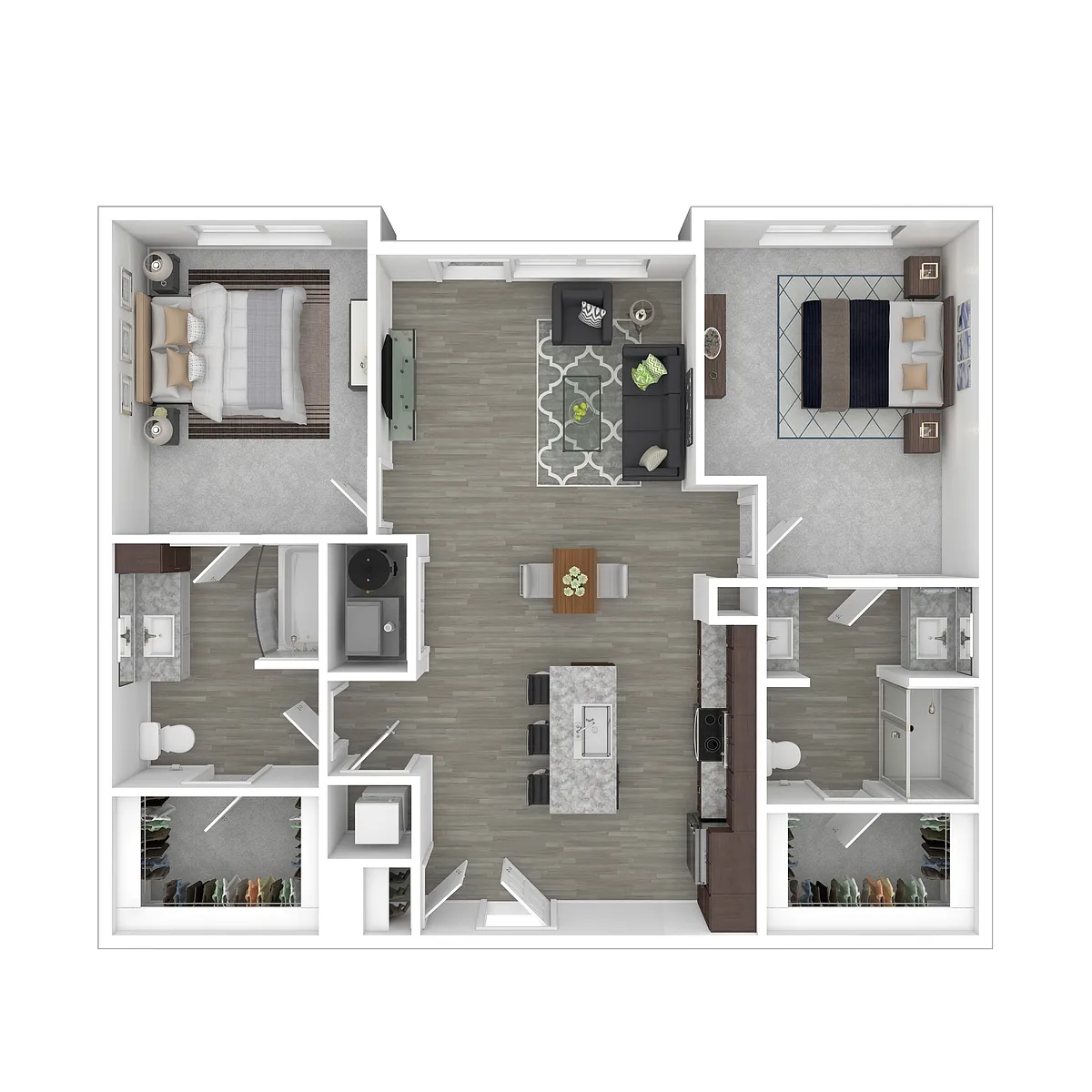 Floor plan B3