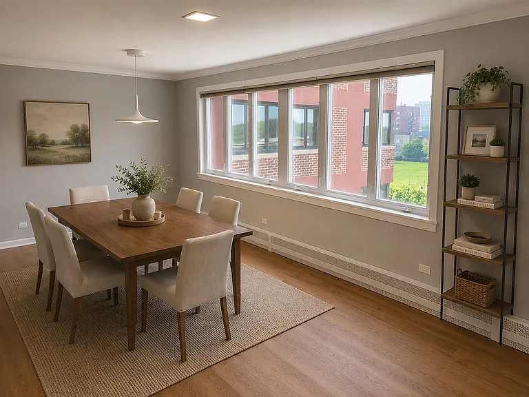 Dining Room with Furniture