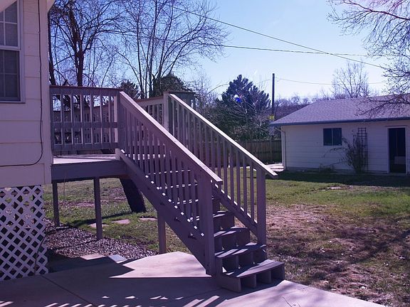 Back yard and Second 2-Car Garage