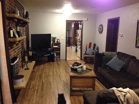 Gorgeous Wood floors in Living Room