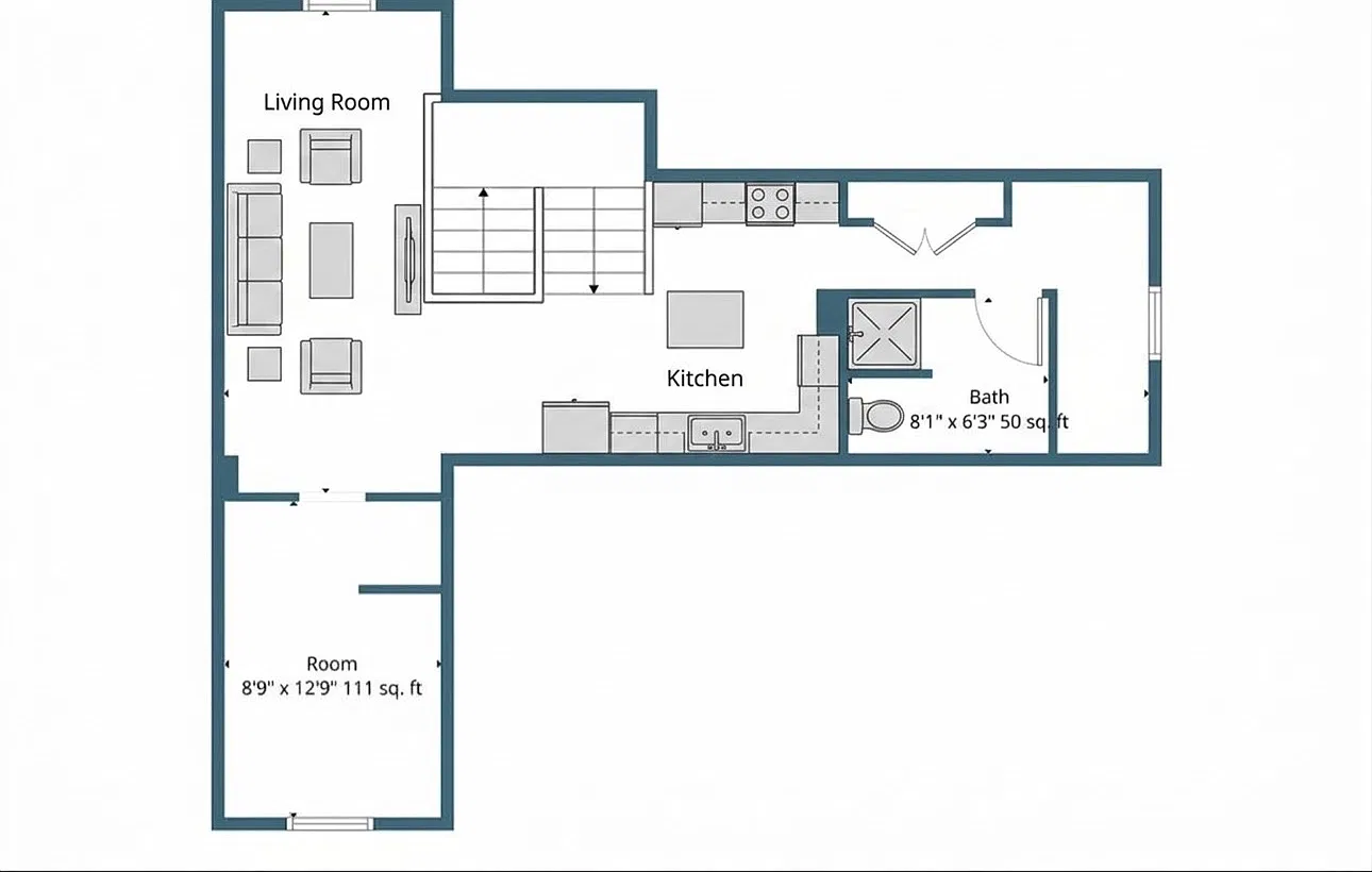 1 bed, $975 — Photo 1