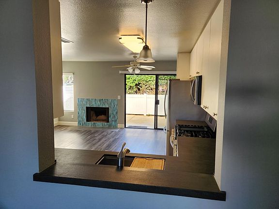 Kitchen View from Living Room