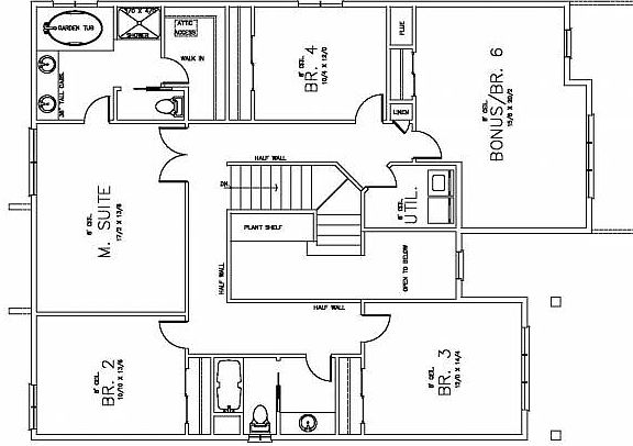 Floor Plan-Upper Level
