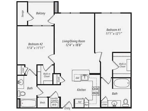 Floor plan B7-Basic