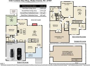 1141 Golden Star Way, Wake Forest, NC 27587