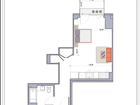 2nd image of 44-41 Purves St #303A