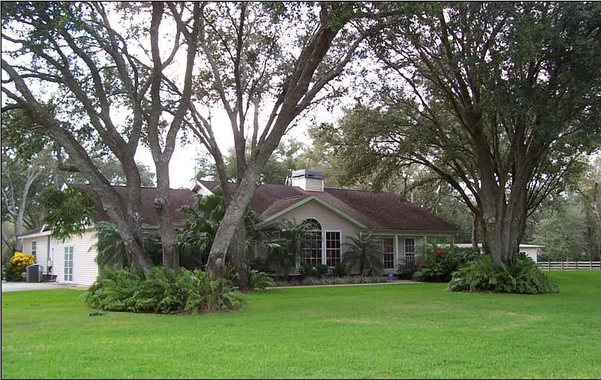 Front of home.