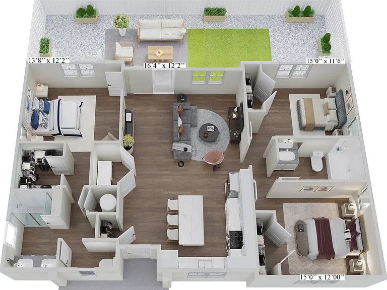 Three Bedroom Home Three Bedroom Home