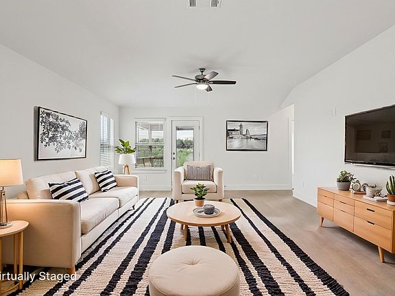 Virtually Staged Living Room