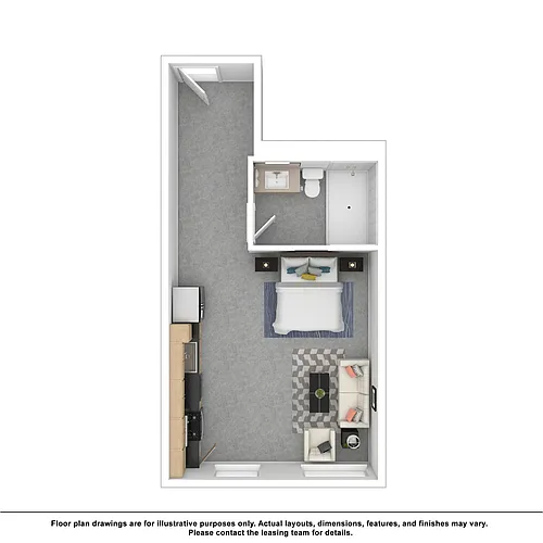 Floor plan 0X1 A