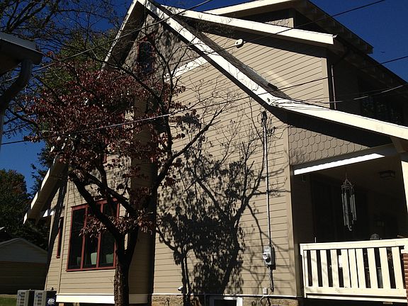 concrete siding, much detail