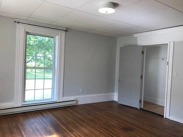 Open living/kitchen area