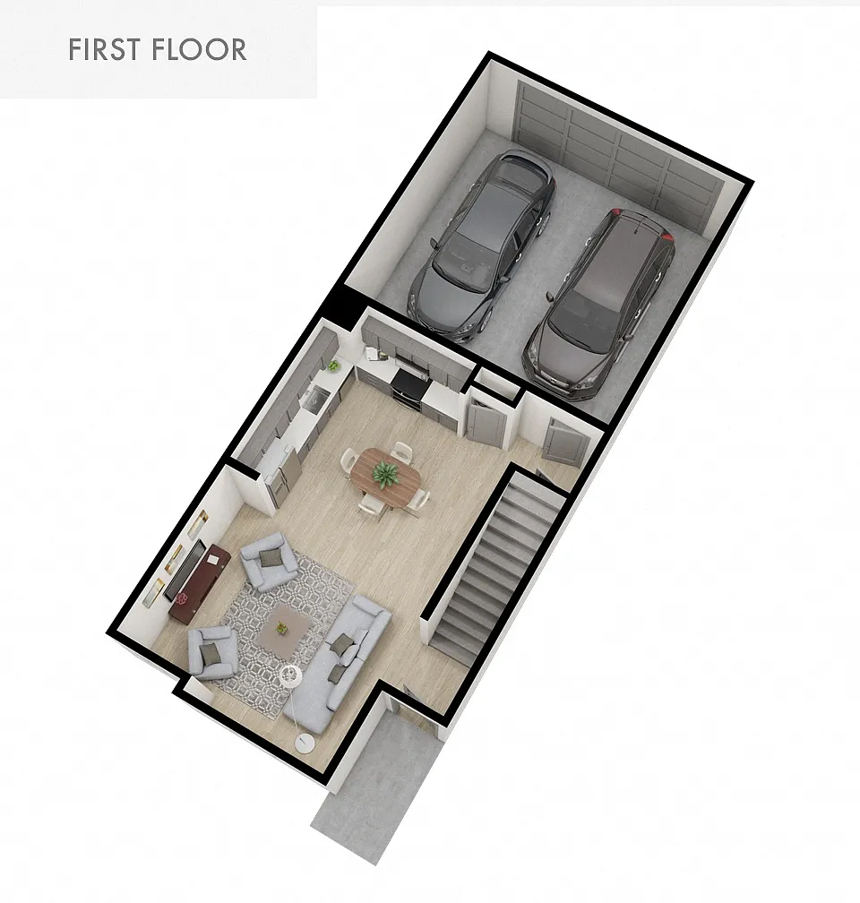 Floor plan Arrowhead 4-Bed w/Finished Basement