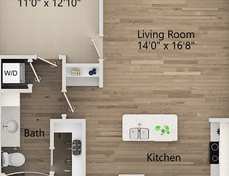 The One-of-a-Kind floorplan! Truly, there's only one! The One-of-a-Kind floorplan! Truly, there's only one!