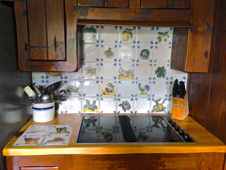 Portuguese Tile Backsplash