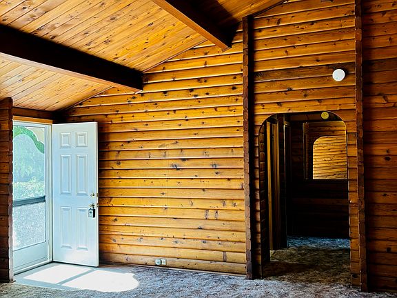 Living Room View from Kitchen Dining Area