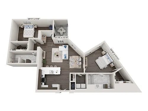 Floor plan Stone Mason