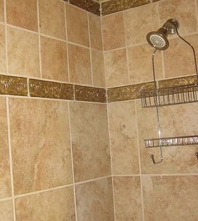 Beautiful tile with deco 