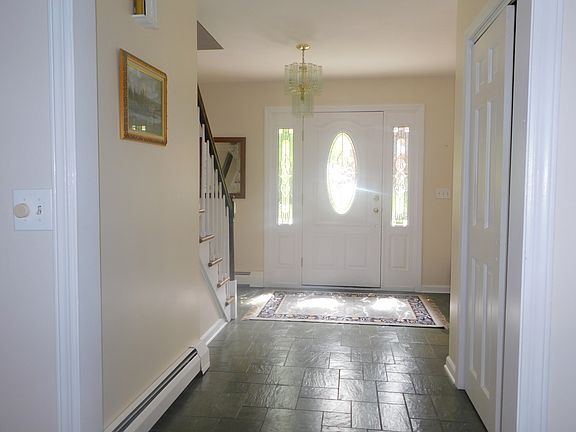 Slate entrance foyer
