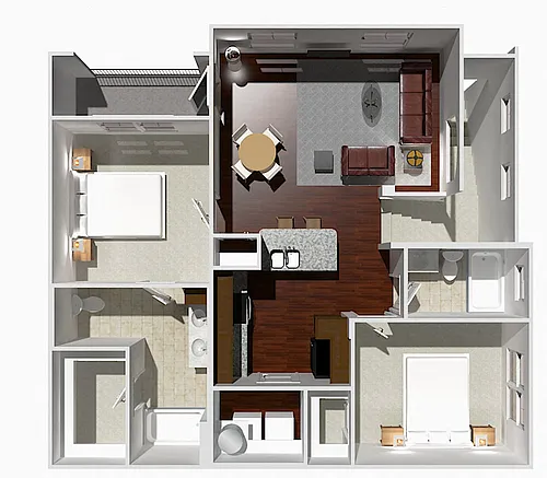 Floor plan Hazelnut