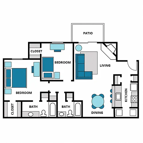 Floor plan B1