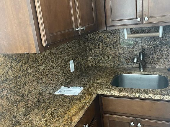 Marble kitchenette counters