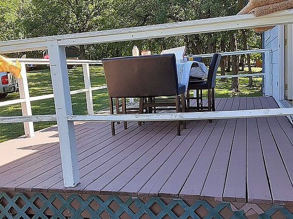 Front deck
