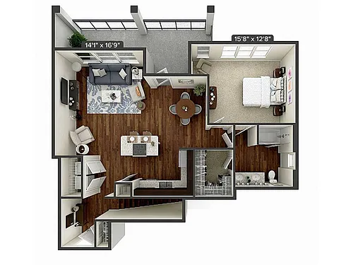 Floor plan A7A-1021