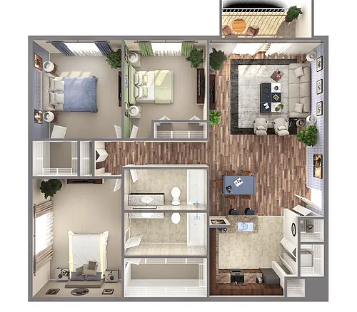 Floor plan C1