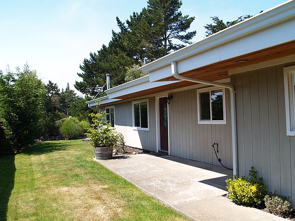 View from front gate