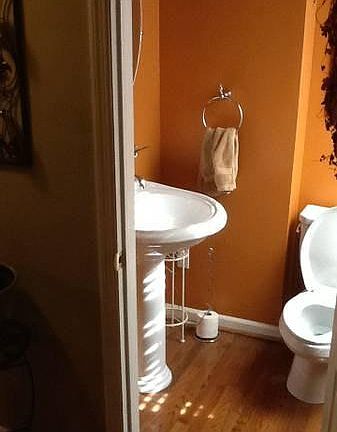 Half Bathroom on Main Level