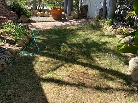 Small front yard