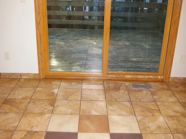 Deck off the kitchen