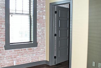 Master bedroom with walk-in closet