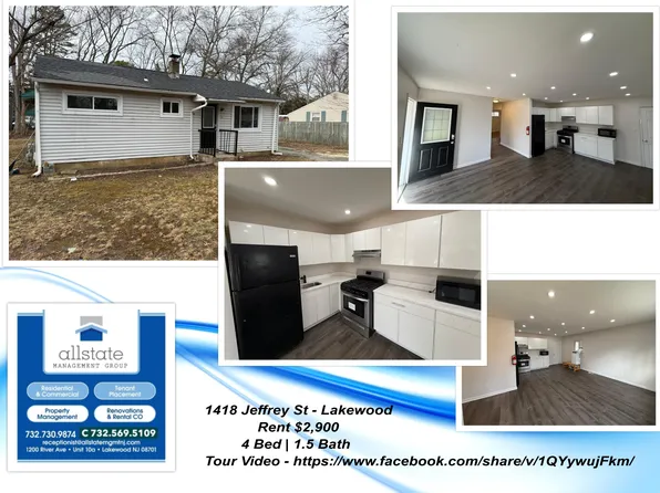 1418 Jeffrey St, Lakewood, NJ 08701