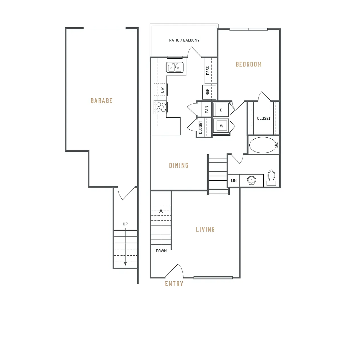 Floor plan A3TH