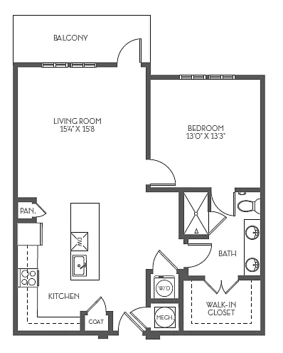 Floor plan A4