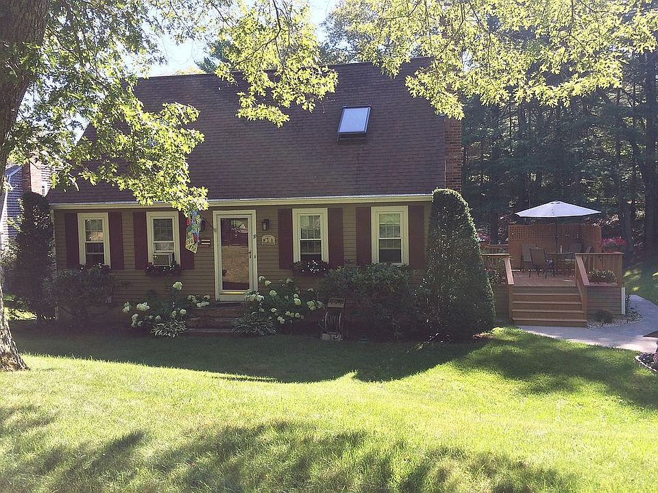 Front view with side deck