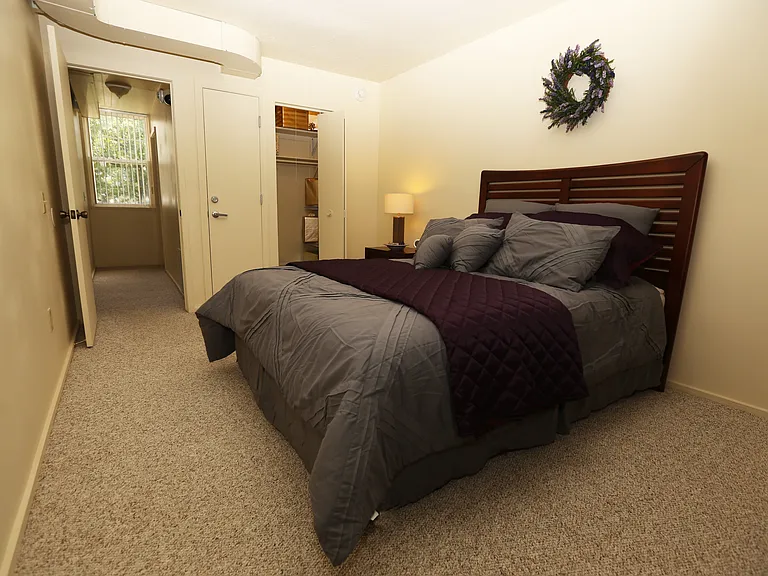 Carpeted Bedroom