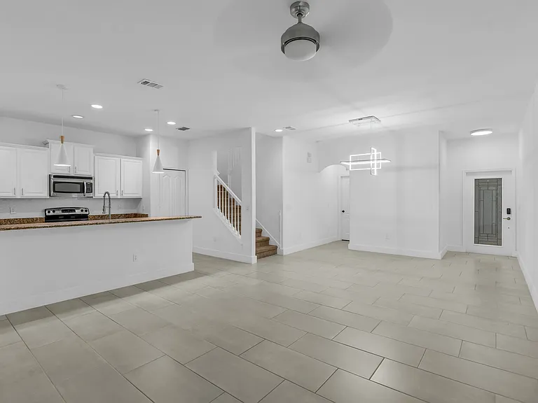 Open Floor Plan with Living and Dining Room combination