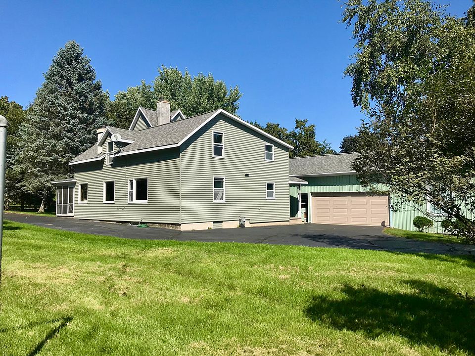 View in the summer from the front yard