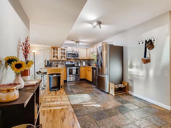 View to kitchen from hallway