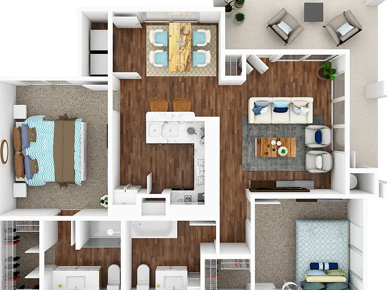 Mariposa River Bend 55+ Apartment Homes — Photo 22